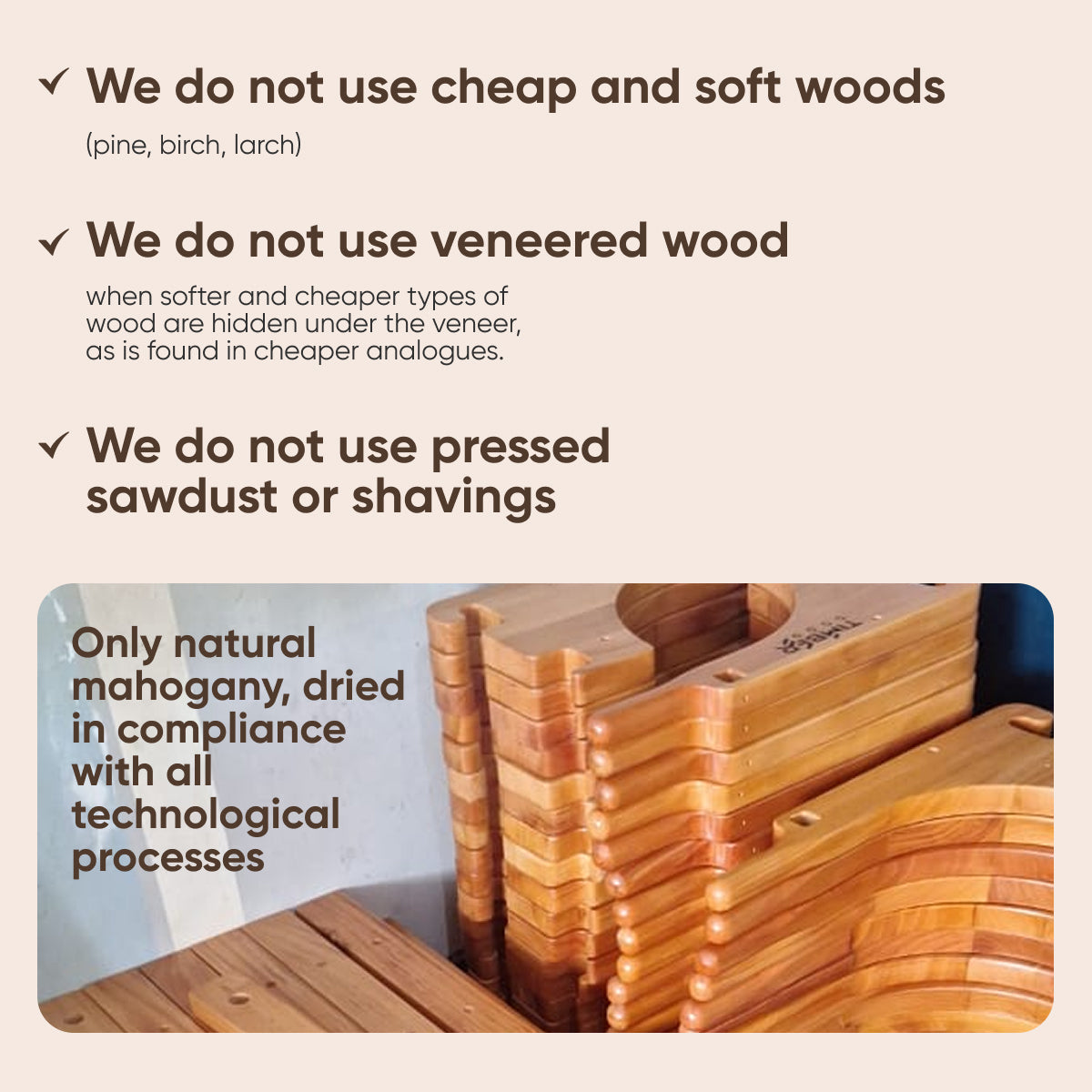 Wooden wall bars with removable Pull-Up Bar and Dip Bar
