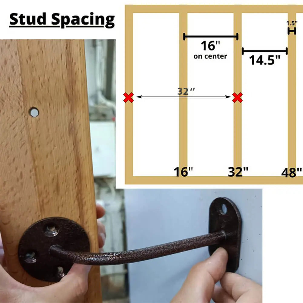 Wooden wall bars with removable Pull-Up Bar and Dip Bar vendor-unknown Wall bars